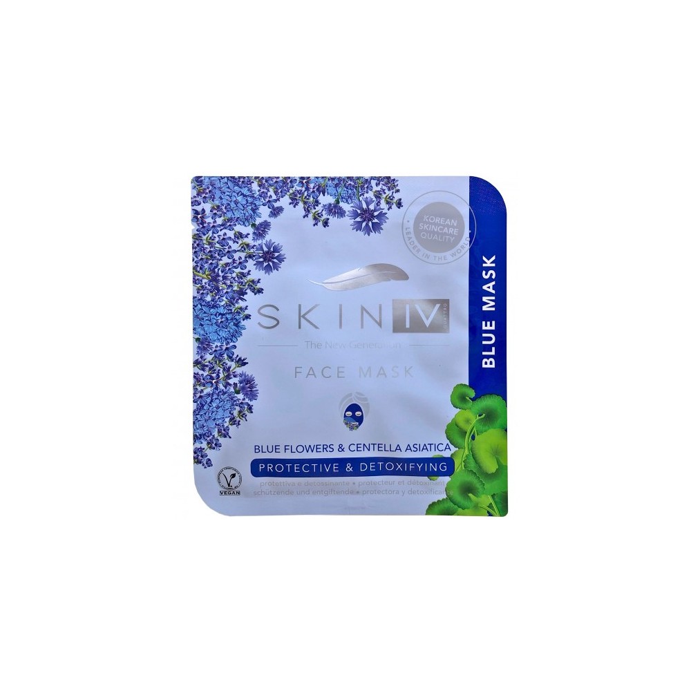 Skin Iv Blue Mask Maschera Detossinante 