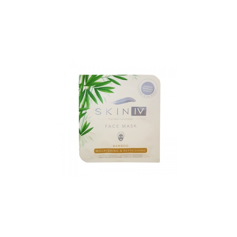 Skin Iv Bamboo Maschera Viso Nutriente E Rinfrescante 25 Ml 