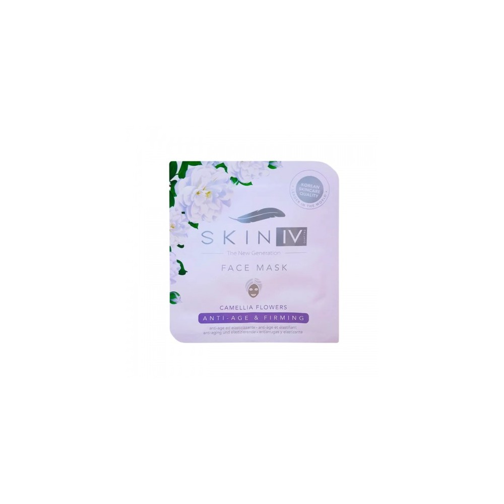 Skin Iv Camelia Flowers Maschera Viso Anti-Age Ed Elasticizzante 25 Ml 