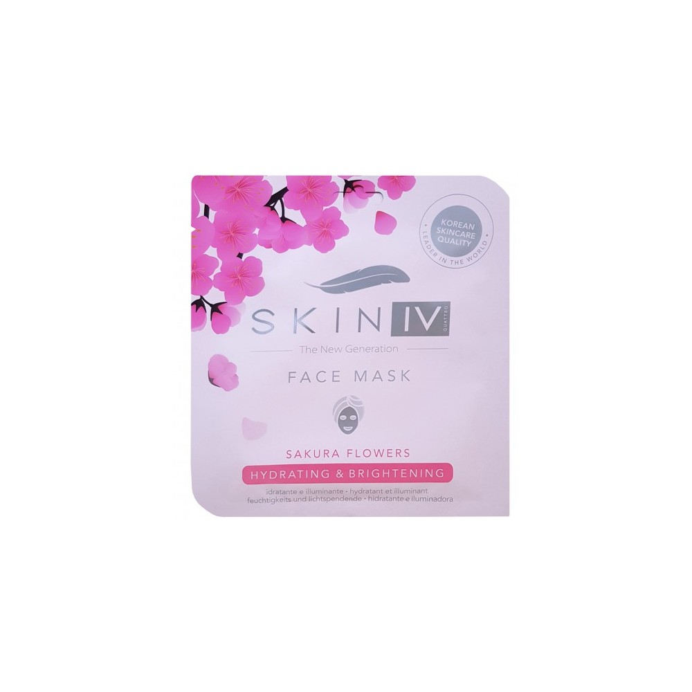 Skin Iv Maschera Idratante Ai Fiori Di Sakura 
