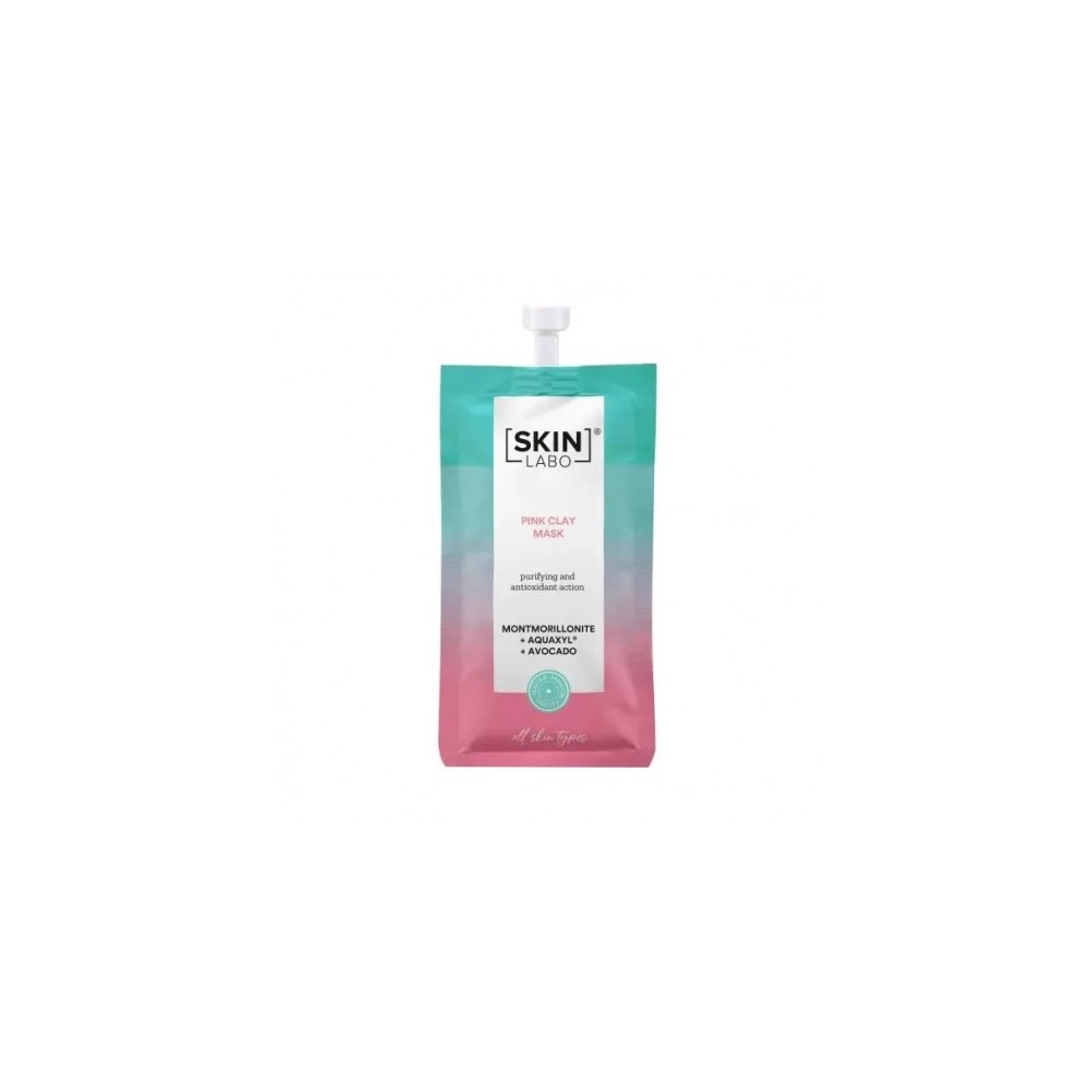 Skinlabo Pink Clay Mask Maschera Viso Purificante E Antiossidante 30 Ml 