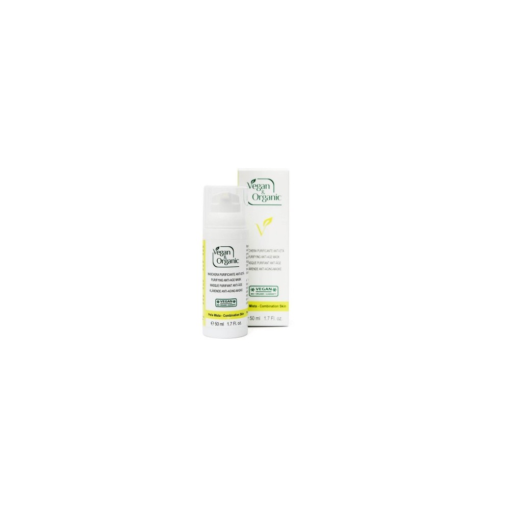 Vegan&Organic Maschera Purificante Anti-Et  50 Ml 