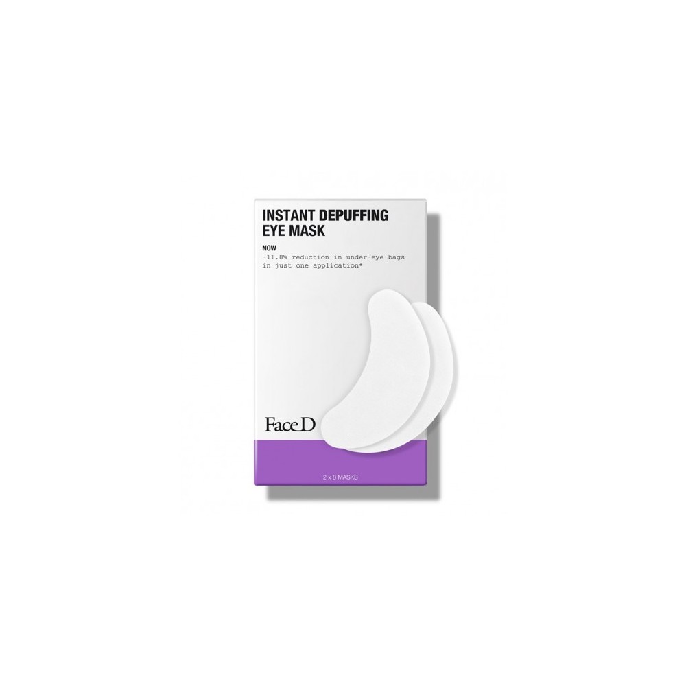 Face D Maschera Defaticante Occhi Effetto Immediato 2 X 8 Eye Patch 