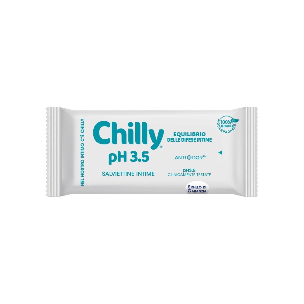Chilly pH 3.5 Salviettine Intime 12PZ 