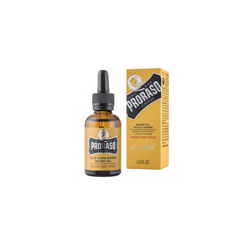 Proraso Wood And Spice Olio Cura Barba 30 Ml 