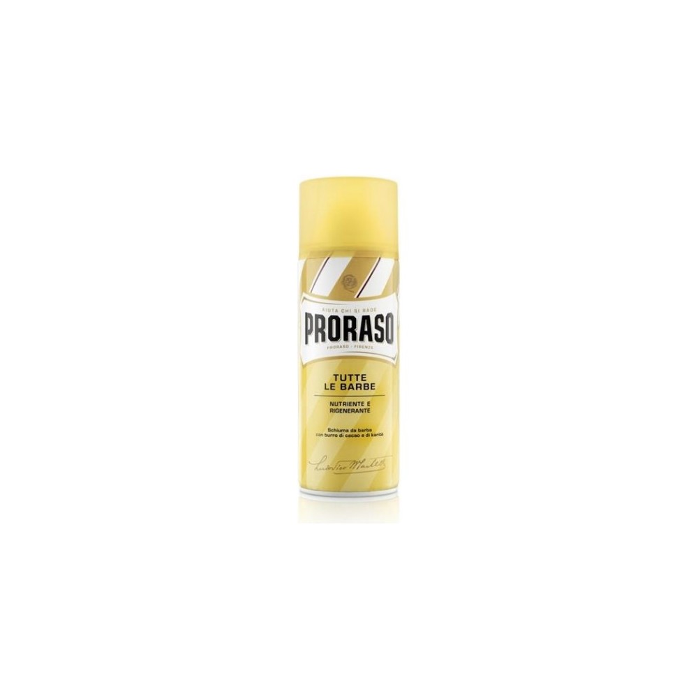 Proraso Schiuma Da Barba Nutriente E Rigenerante Per Tutte Le Barbe 400 Ml 