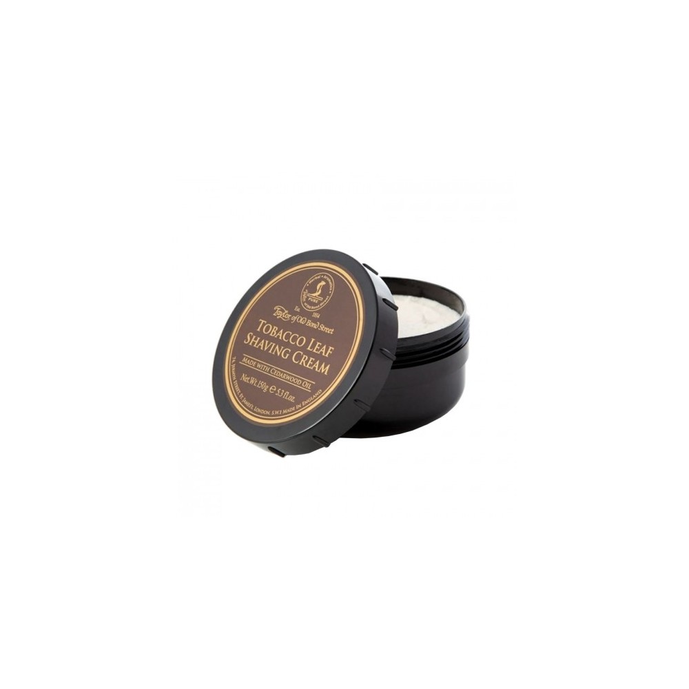 Taylor Of Old Bond Street Tobacco Leaf Shaving Cream Crema Da Barba Con Olio Di Cedro 150 Ml 
