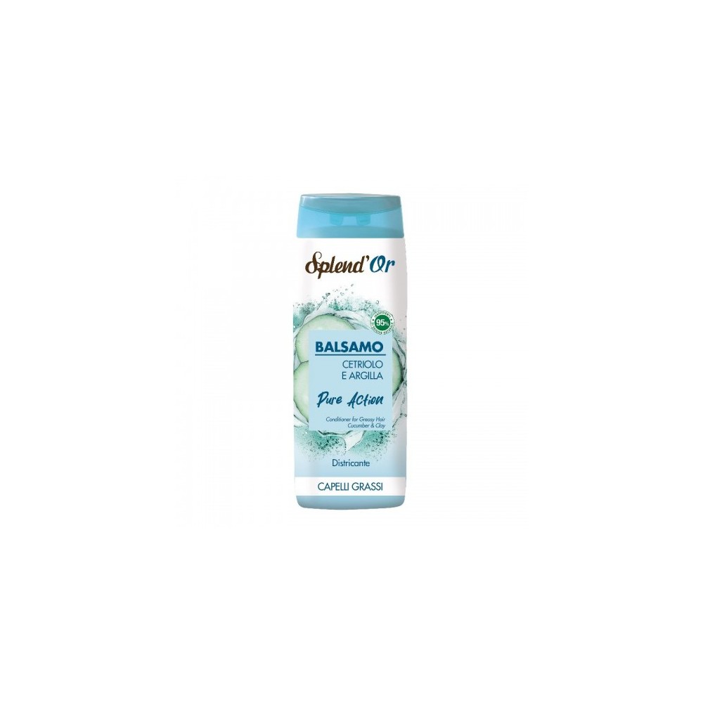 Splend'Or Cetriolo E Argilla Balsamo Districante Per Capelli Grassi 300 Ml 
