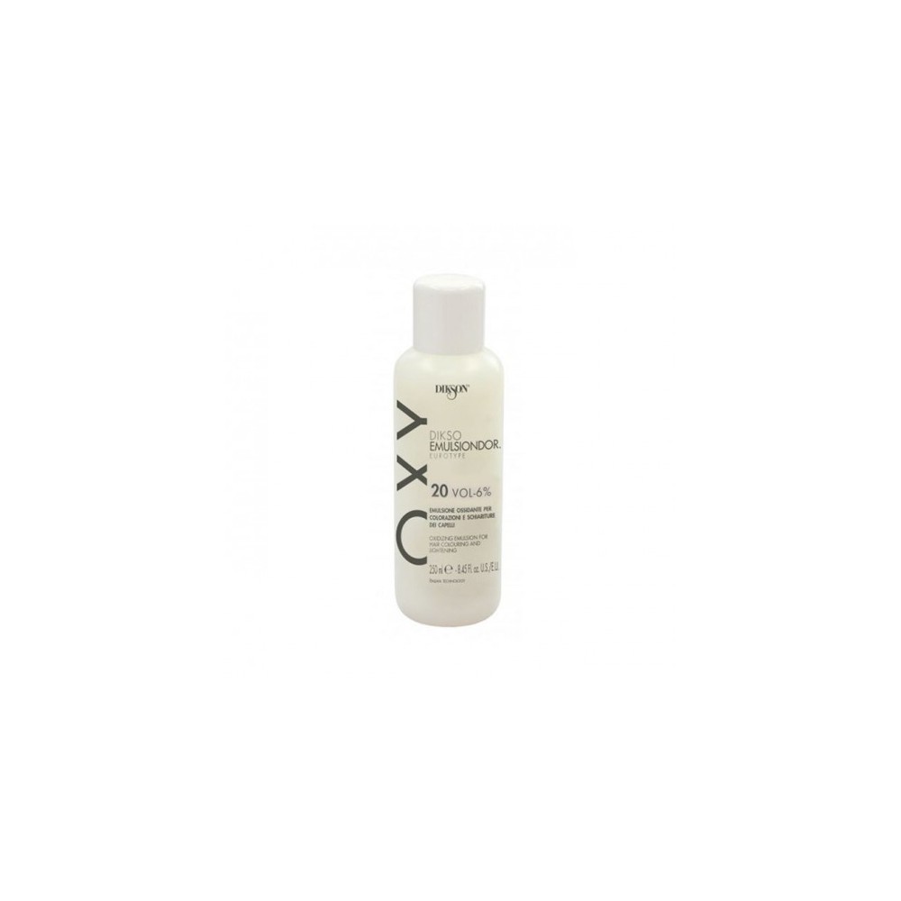 Dikson Emulsiondor Eurotype 20 Vol -6% Emulsione Ossidante Per Colorazioni 250 Ml 