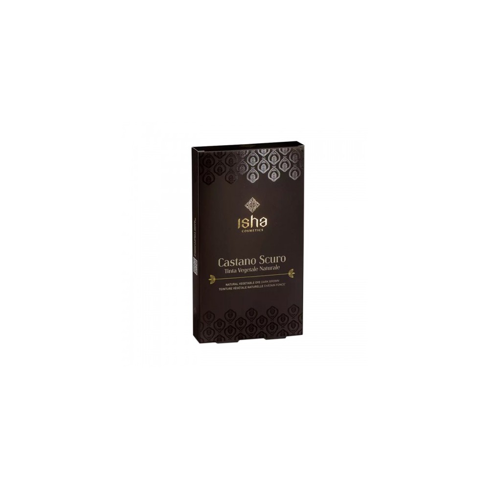 Isha Castano Scuro Tinta Vegetale Naturale 100 Ml 