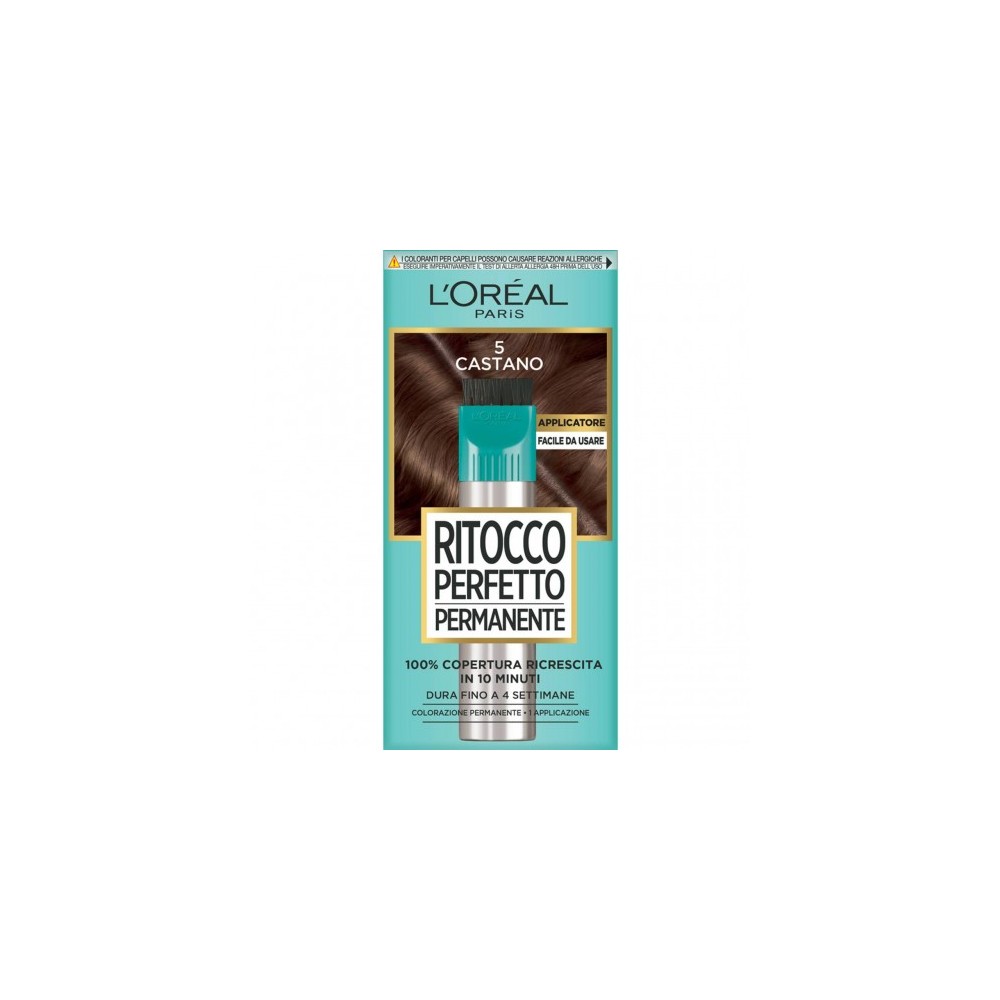 L'Oreal Paris Ritocco Perfetto Permanente Colorazione Ricrescita Castano 5 