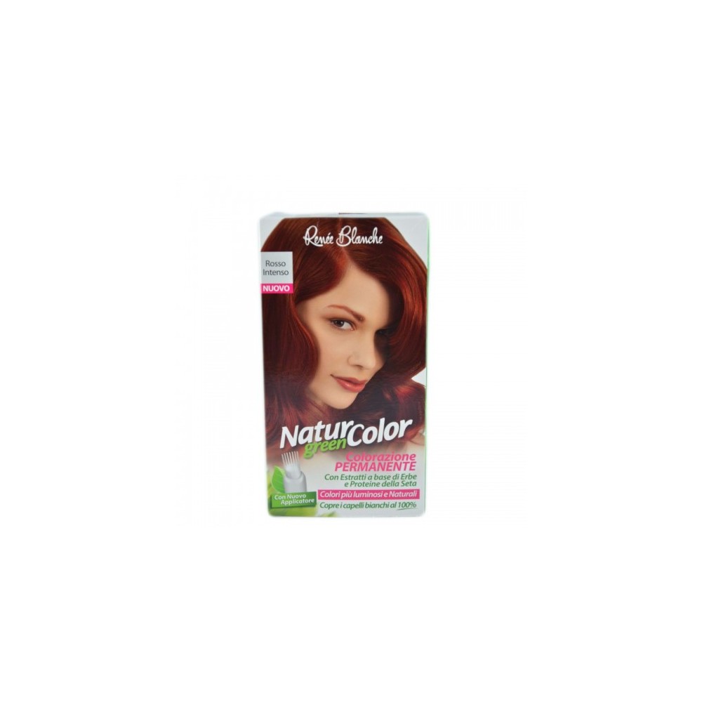 Renee Blanche Natur Color Green Colorazione Permanente Rosso Intenso 