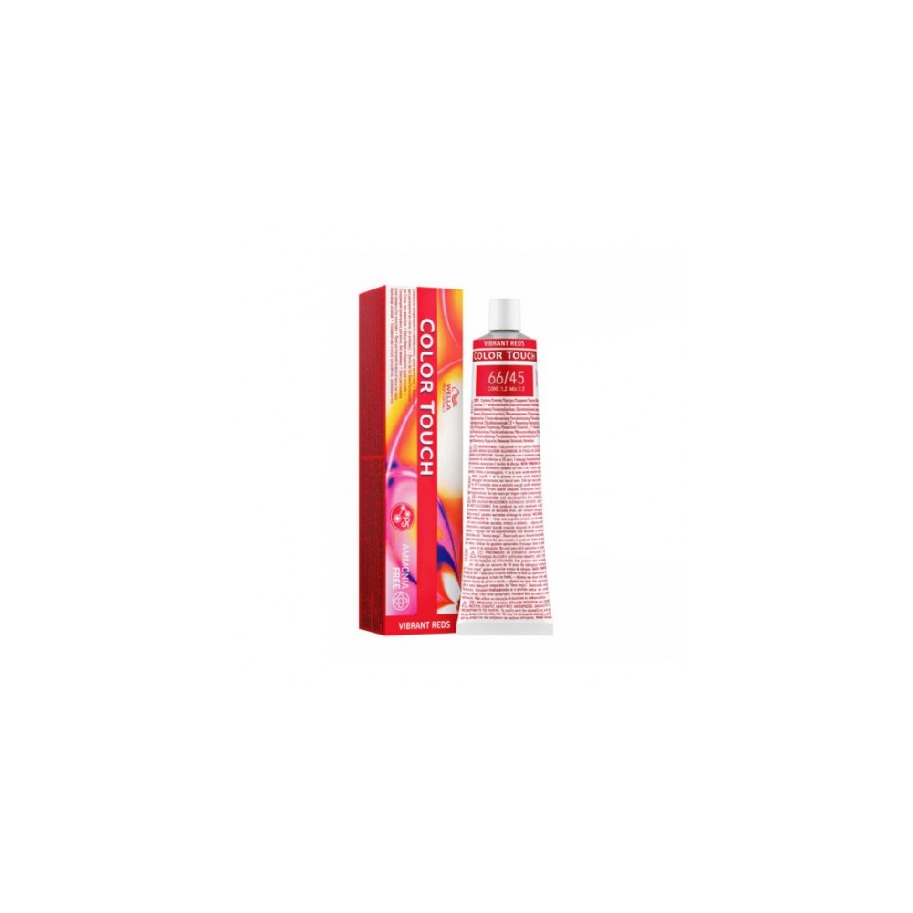 Wella Color Touch Vibrant Reds N. 66/45 Biondo Scuro Intenso Rame Mogano Tinta Per Capelli 60 Ml 