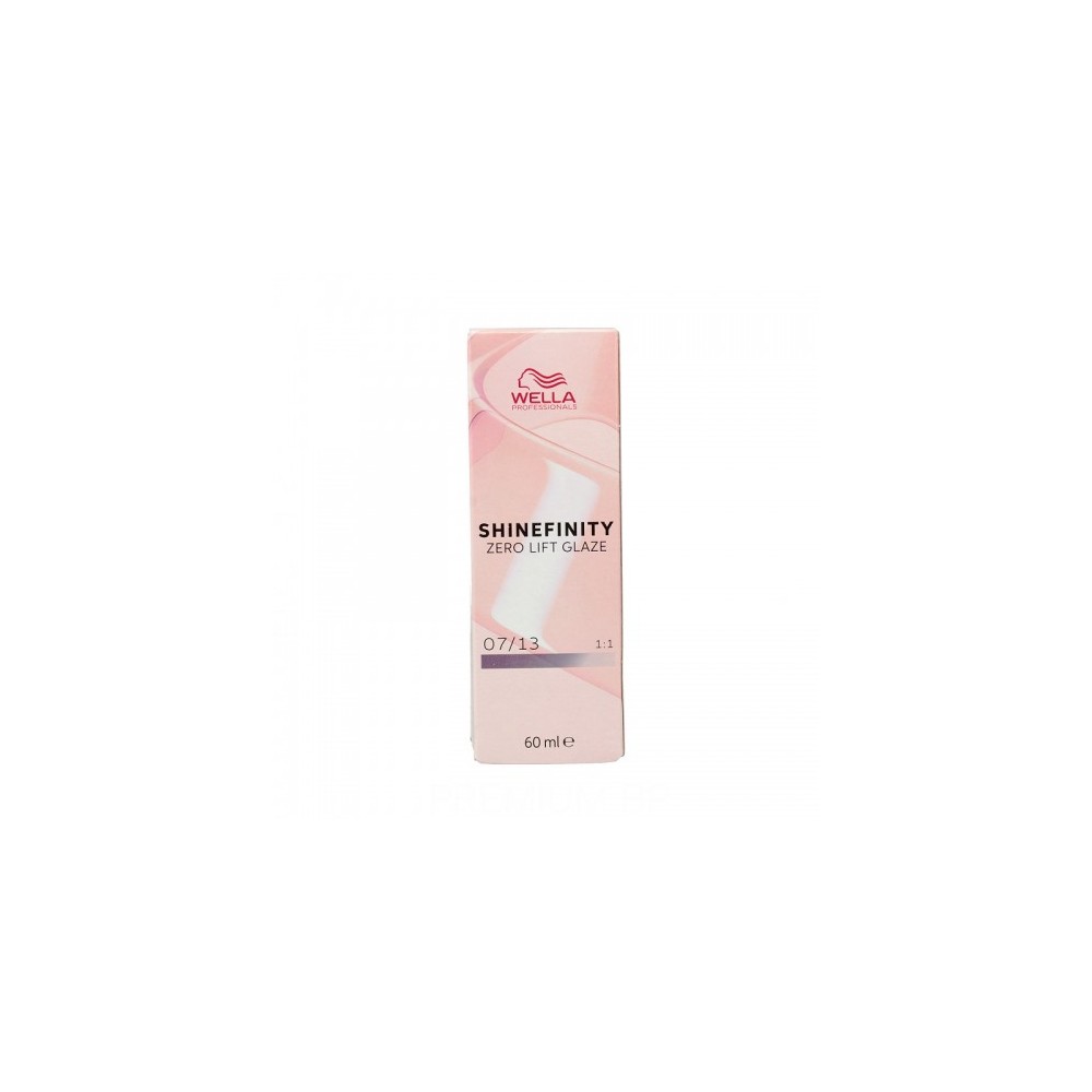 Wella Shinefinity Zero Lift Glaze Colorazione Demi-Permanente N. 07/13 Toffee Cream 