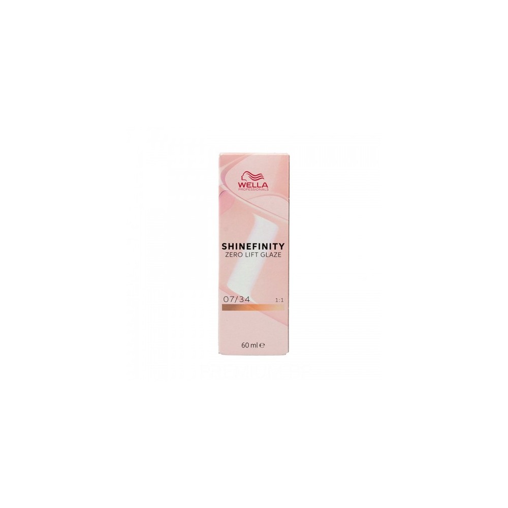 Wella Shinefinity Zero Lift Glaze Colorazione Demi-Permanente N. 07/34 Paprika Spice 