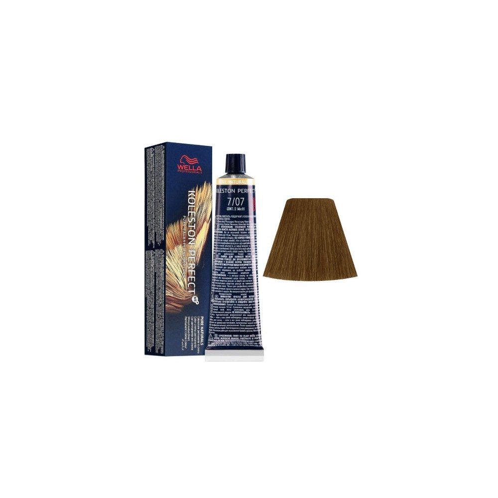 Wella Koleston Perfect Me+ Tintura Per Capelli N. 7/07 Biondo Medio Naturale Sabbia 
