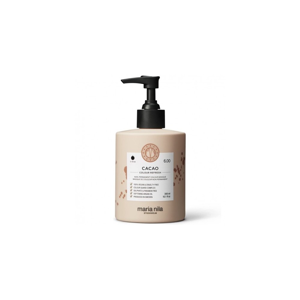 Maria Nila Colour Refresh Maschera Colorante 300 Ml 6.00 Cacao 