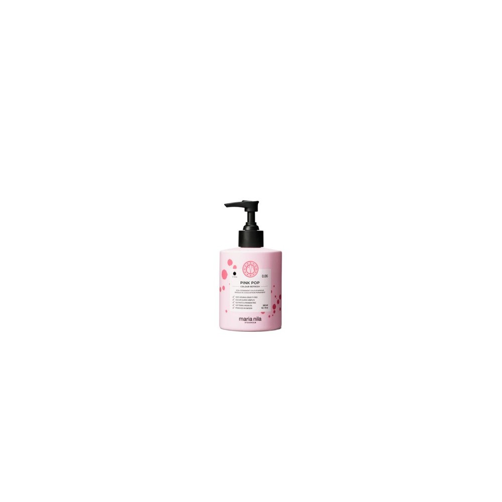 Maria Nila Colour Refresh Pink Pop Maschera Colorante Per Capelli 300 Ml 