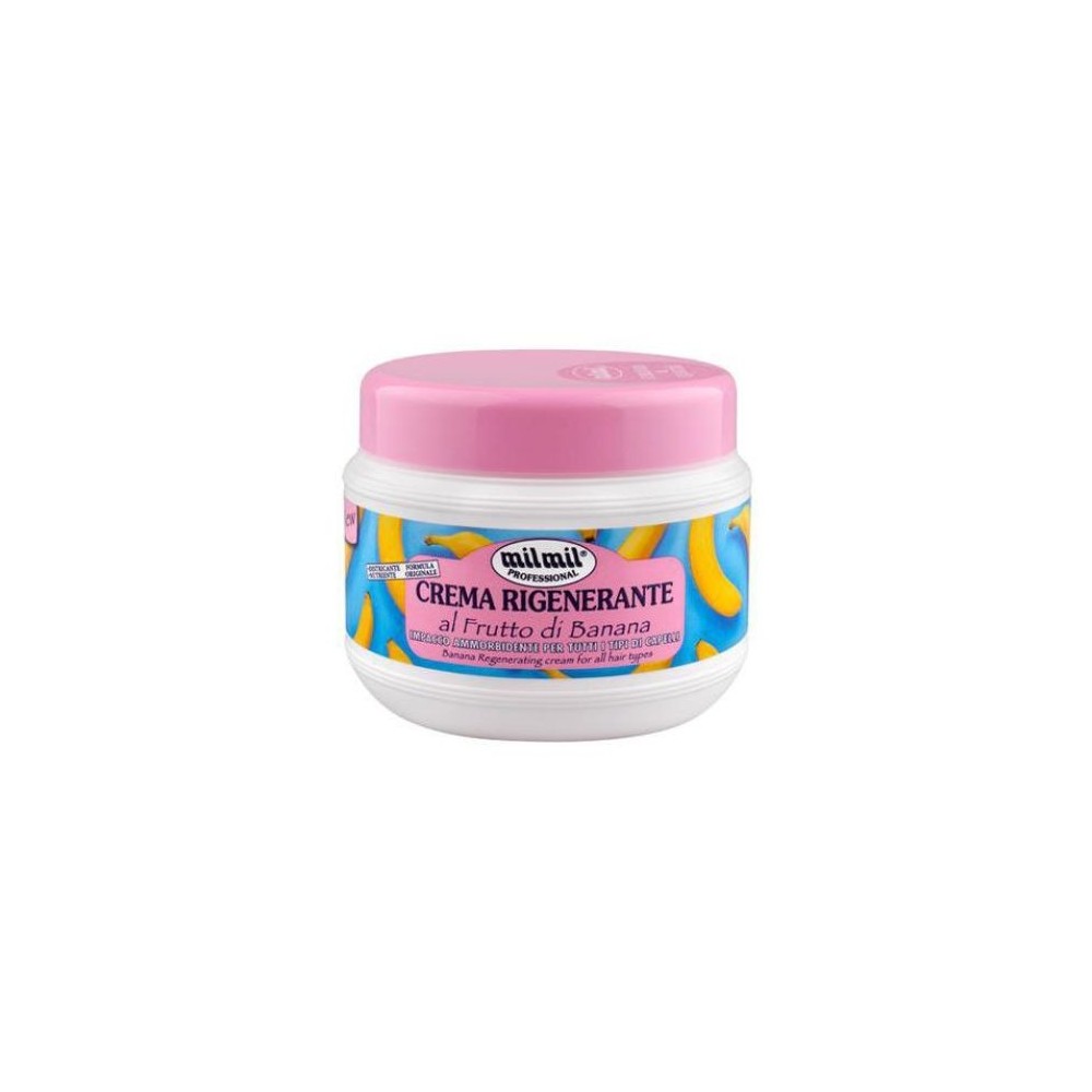 Mil Mil Crema Rigenerante Per Capelli Al Frutto Di Banana 500 Ml 