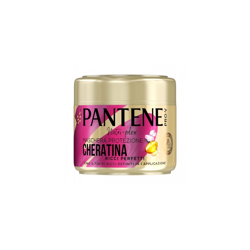 Pantene Pro-V Nutri-Plex Ricci Perfetti Maschera Protezione Cheratina 300 Ml 