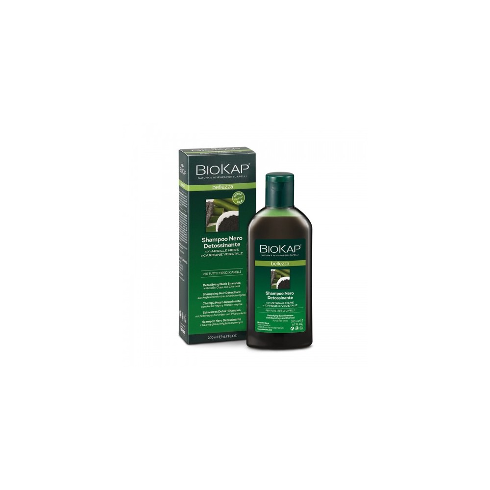 Bios Line Biokap Bellezza Shampoo Nero Detossinante 200 Ml 