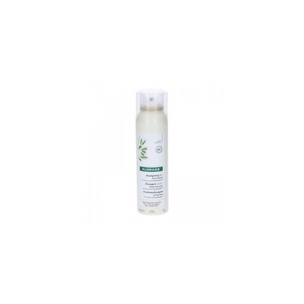 Klorane Avena & Ceramide Shampoo Secco Extra Delicato 150 Ml 