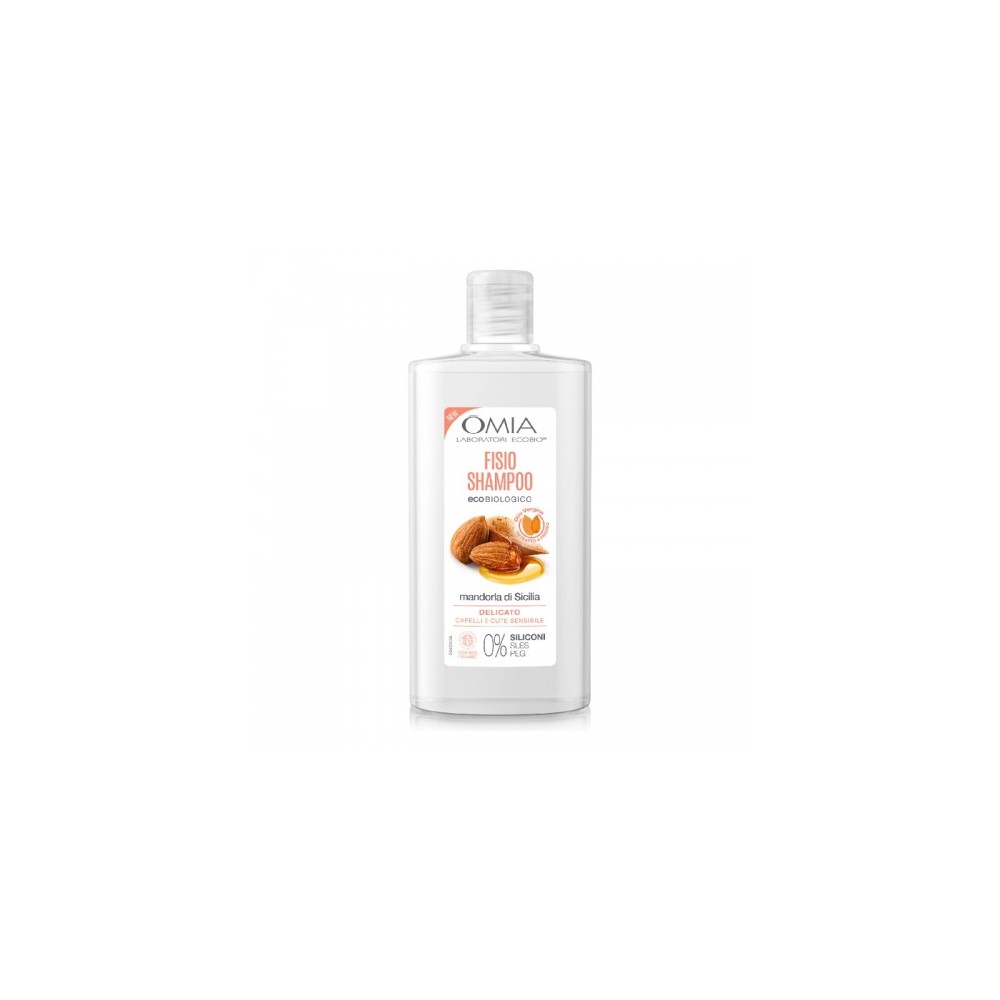 Omia Fisio Shampoo Mandorla Di Sicilia Shampoo Delicato 200 Ml 