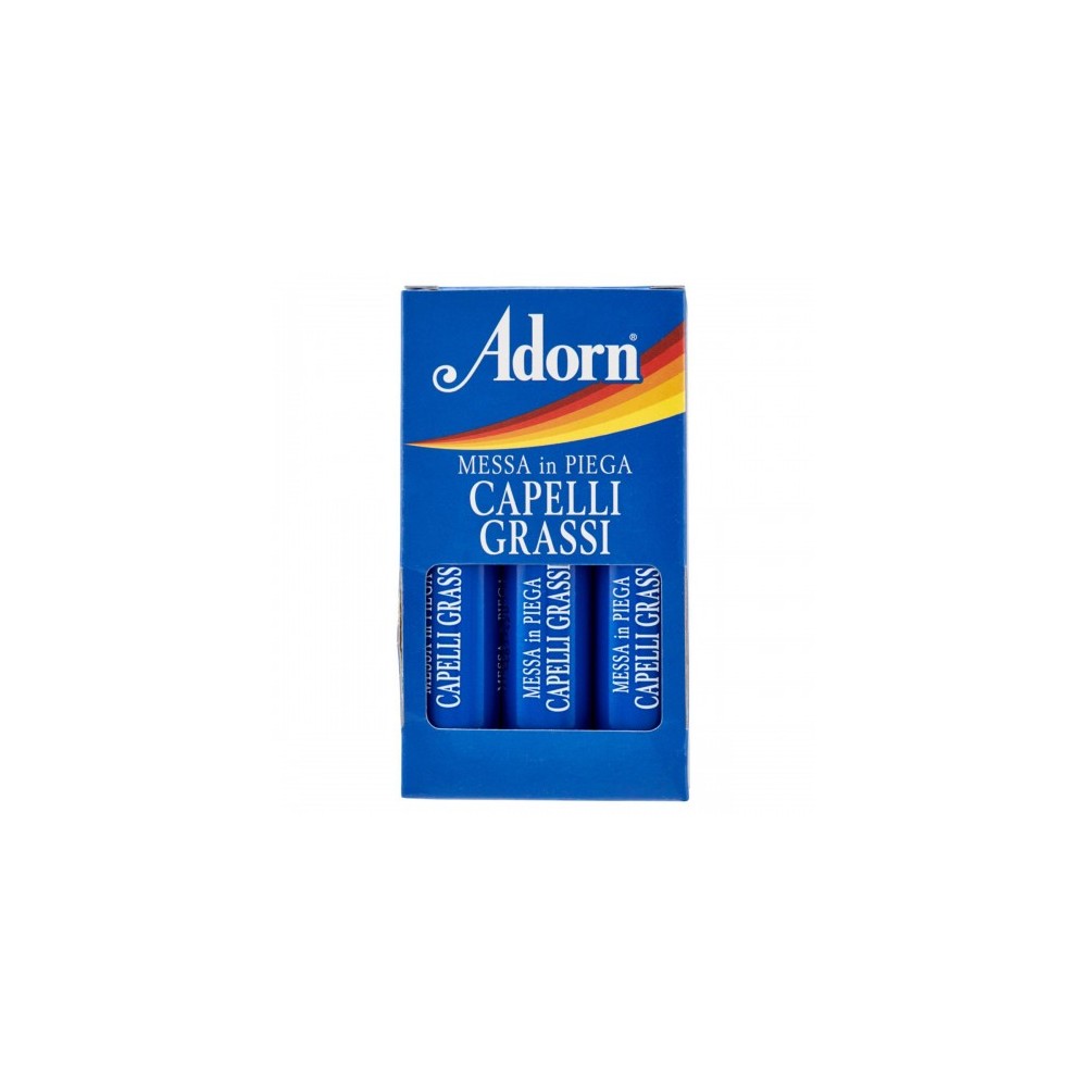 Adorn Messa In Piega Capelli Grassi Illuminante 3X15 Ml 