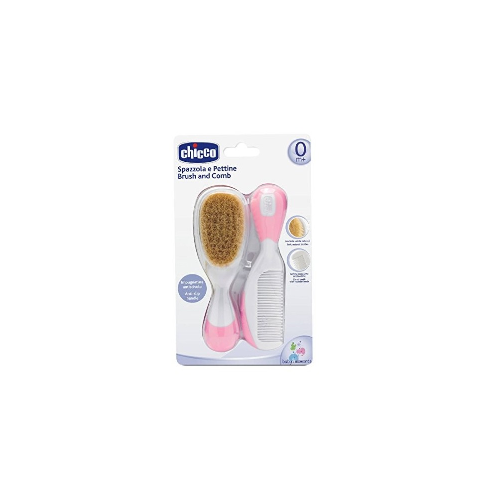 Chicco Spazzola E Pettine Rosa 