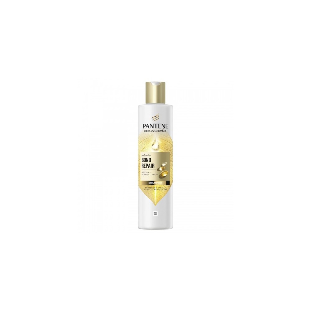 Pantene Molecular Bond Repair Shampoo Per Capelli Danneggiati 250 Ml 