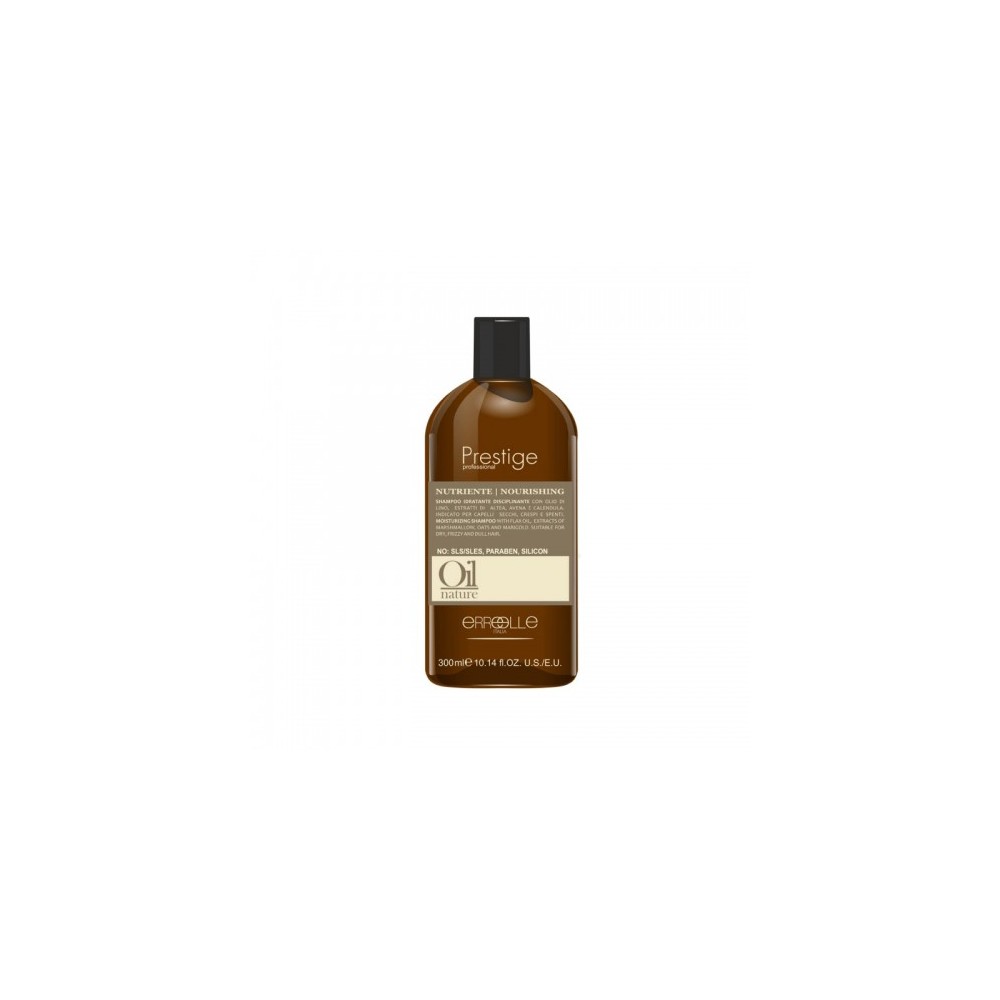 Prestige Oilnature Shampoo Nutriente Per Capelli Crespi E Secchi 300 Ml 