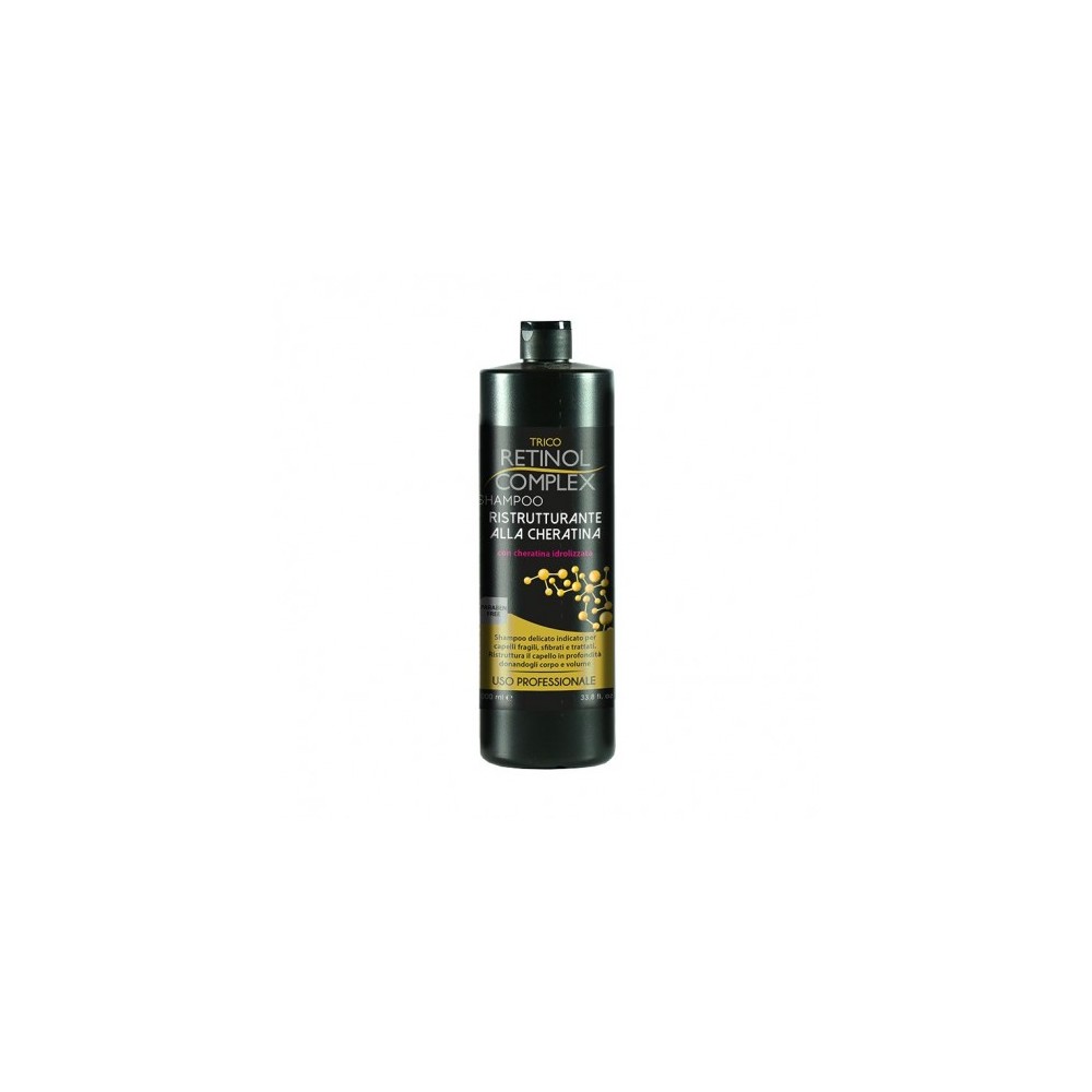 Retinol Complex Shampoo Ristrutturante Alla Cheratina 800 Ml 