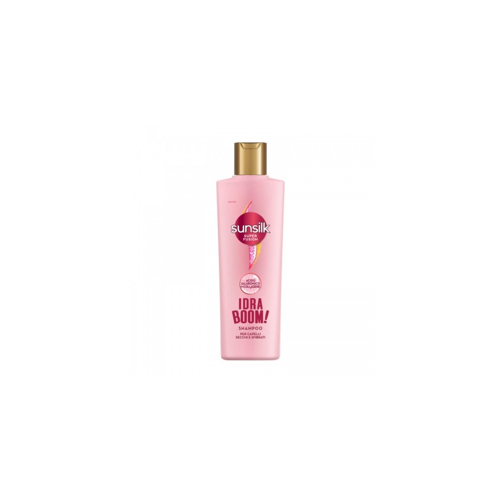 Sunsilk Super Fusion Idra Booom Shampoo Per Capelli Secchi E Sfibrati 220 Ml 