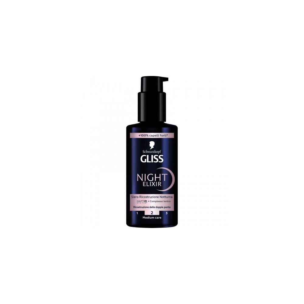Schwarzkopf Night Elixir Siero Ricostruzione Notturna 100 Ml 