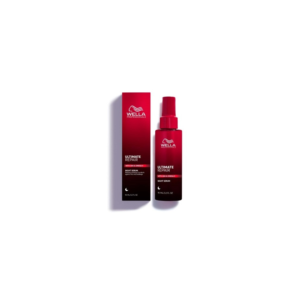 Wella Ultimate Repair Night Serum Siero Notturno Per Capelli Danneggiati 95 Ml 