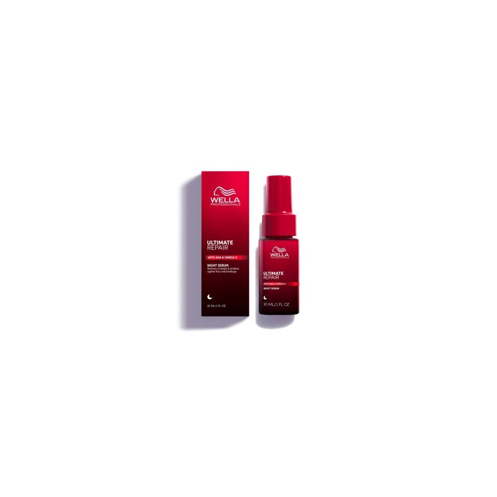 Wella Ultimate Repair Night Serum Siero Notturno Per Capelli Danneggiati 30 Ml 