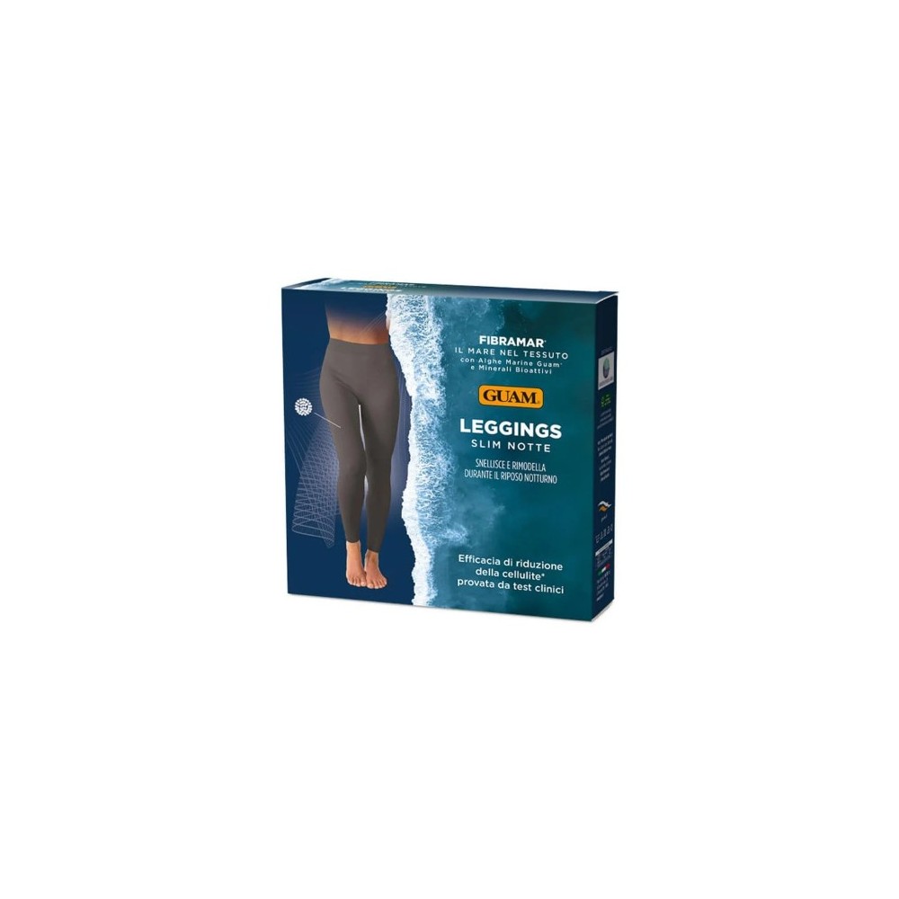 Guam Fibramar Slim Notte Leggins Snellente E Rassodante Taglia Xs/S 38-40 