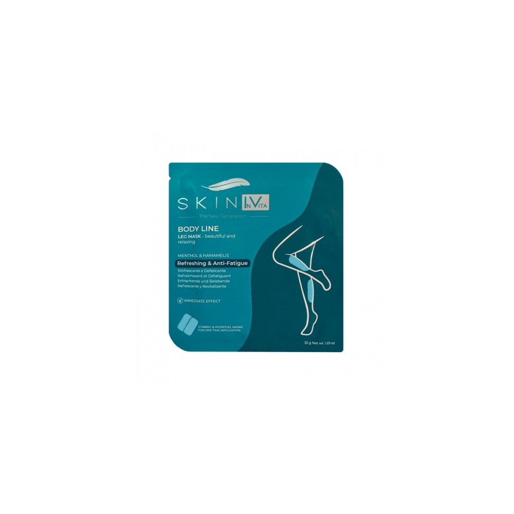 Skin Iv Body Line Maschera Per Le Gambe Rinfrescante E Defaticante 