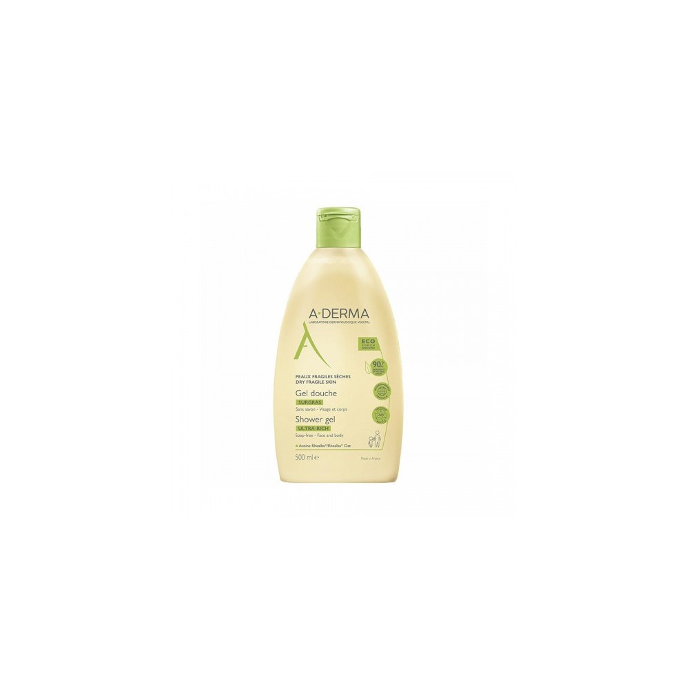 Aderma Les Indispensables Gel Doccia Surgras 500 Ml 