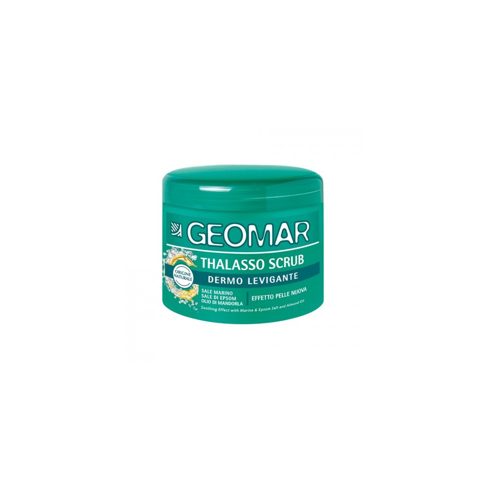 Geomar Thalasso Scrub Dermolevigante Trattamento Esfoliante Effetto Pelle Nuova 600 G 