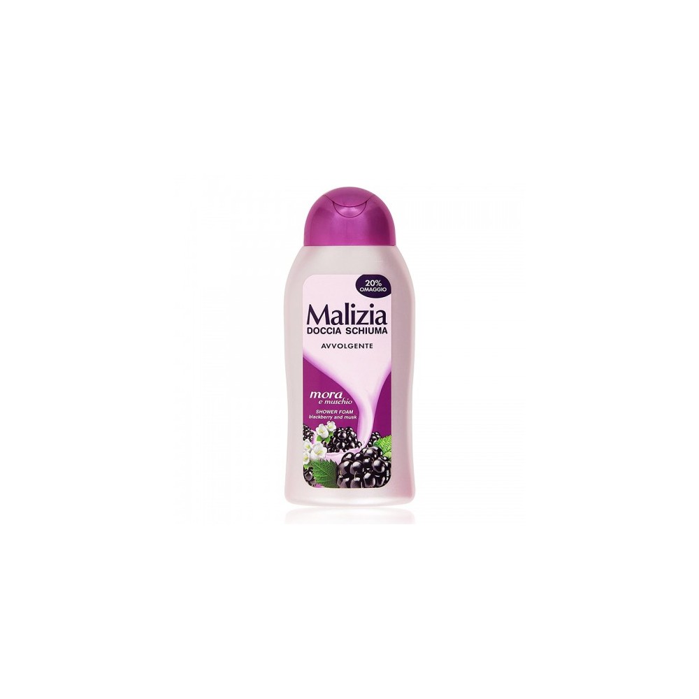 Malizia Doccia Schiuma Avvolgente Al Profumo Di Mora E Muschio 300 Ml 