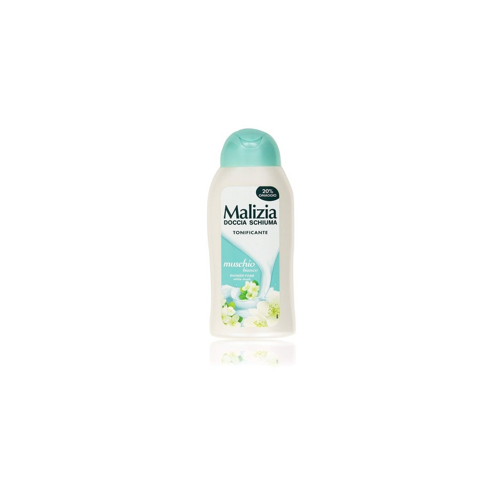 Malizia Doccia Schiuma Rilassante Al Profumo Di Muschio Bianco 300 Ml 