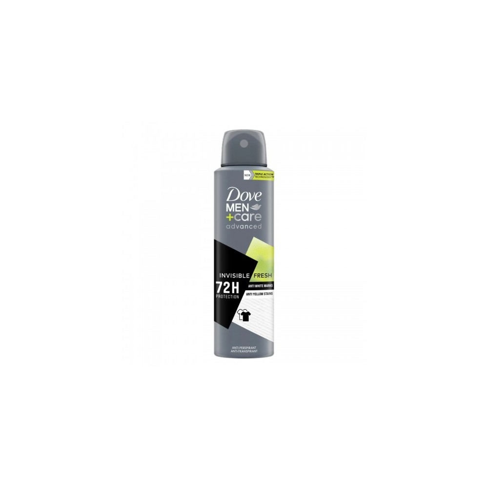 Dove Men+Care Advanced Invisible Fresh Deodorante Spray 150 Ml 