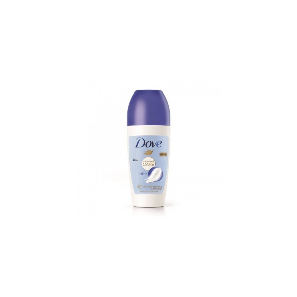Dove Advanced Care Talco Deodorante Roll-On 50 Ml 