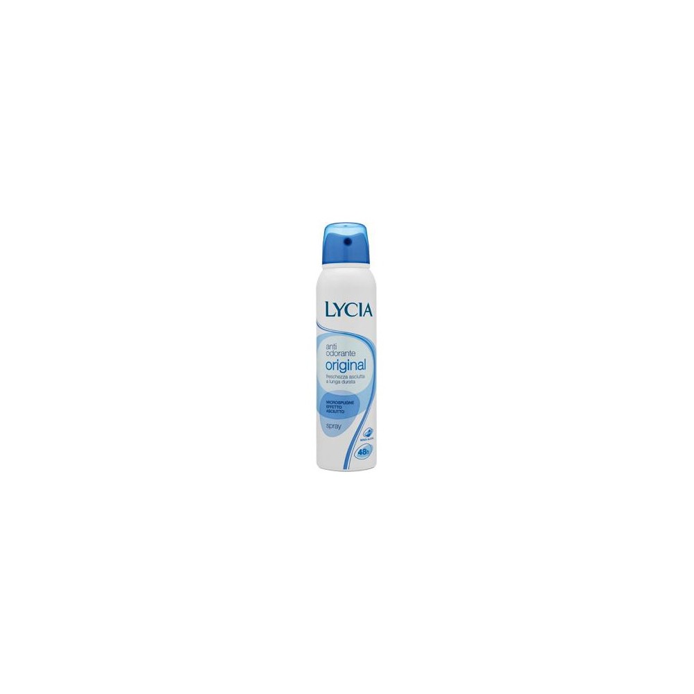 Lycia Deodorante Antiodorante Original Spray 150 Ml 