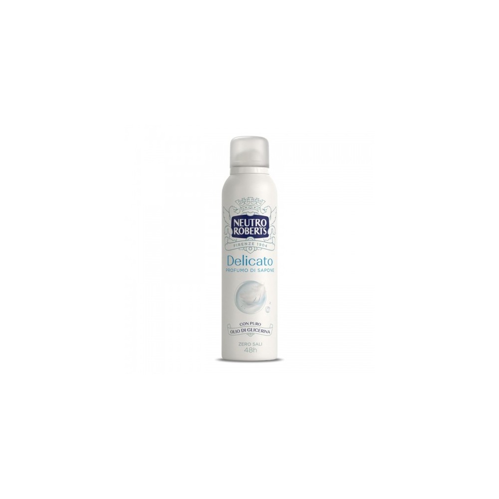 Neutro Roberts Delicato Profumo Di Sapone Deodorante Spray 150 Ml 