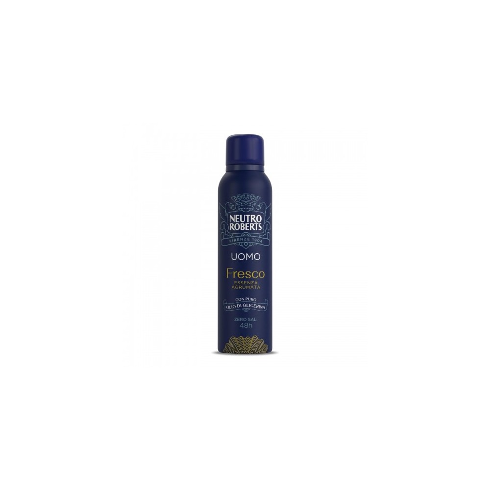 Neutro Roberts Fresco Uomo Essenza Agrumata Deodorante Spray 150 Ml 