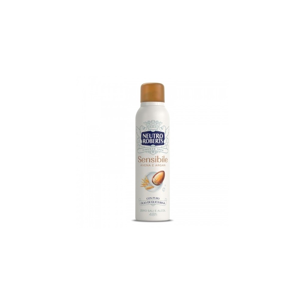 Neutro Roberts Sensibile Avena E Argan Deodorante Spray 150 Ml 