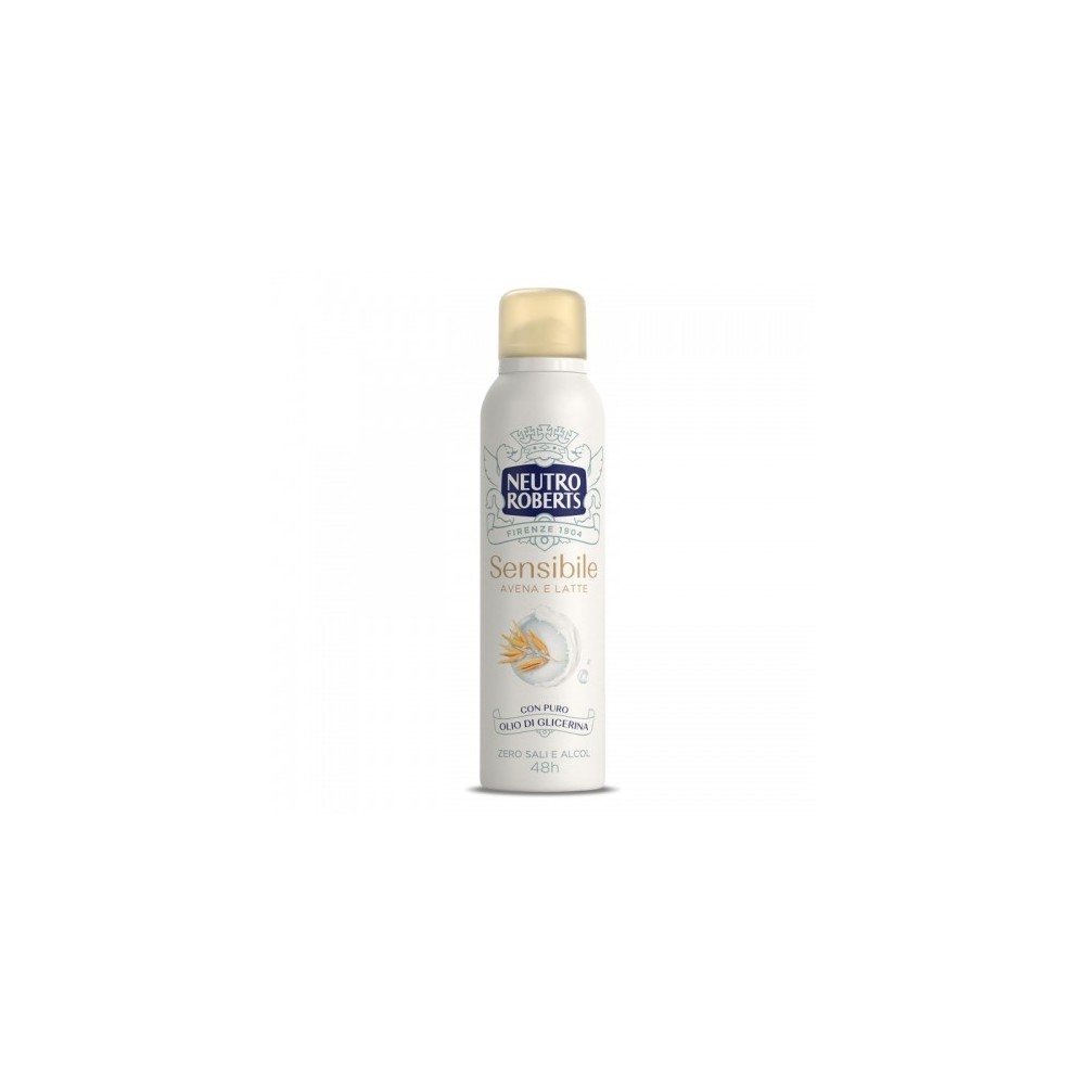 Neutro Roberts Sensibile Avena E Latte Deodorante Spray 150 Ml 