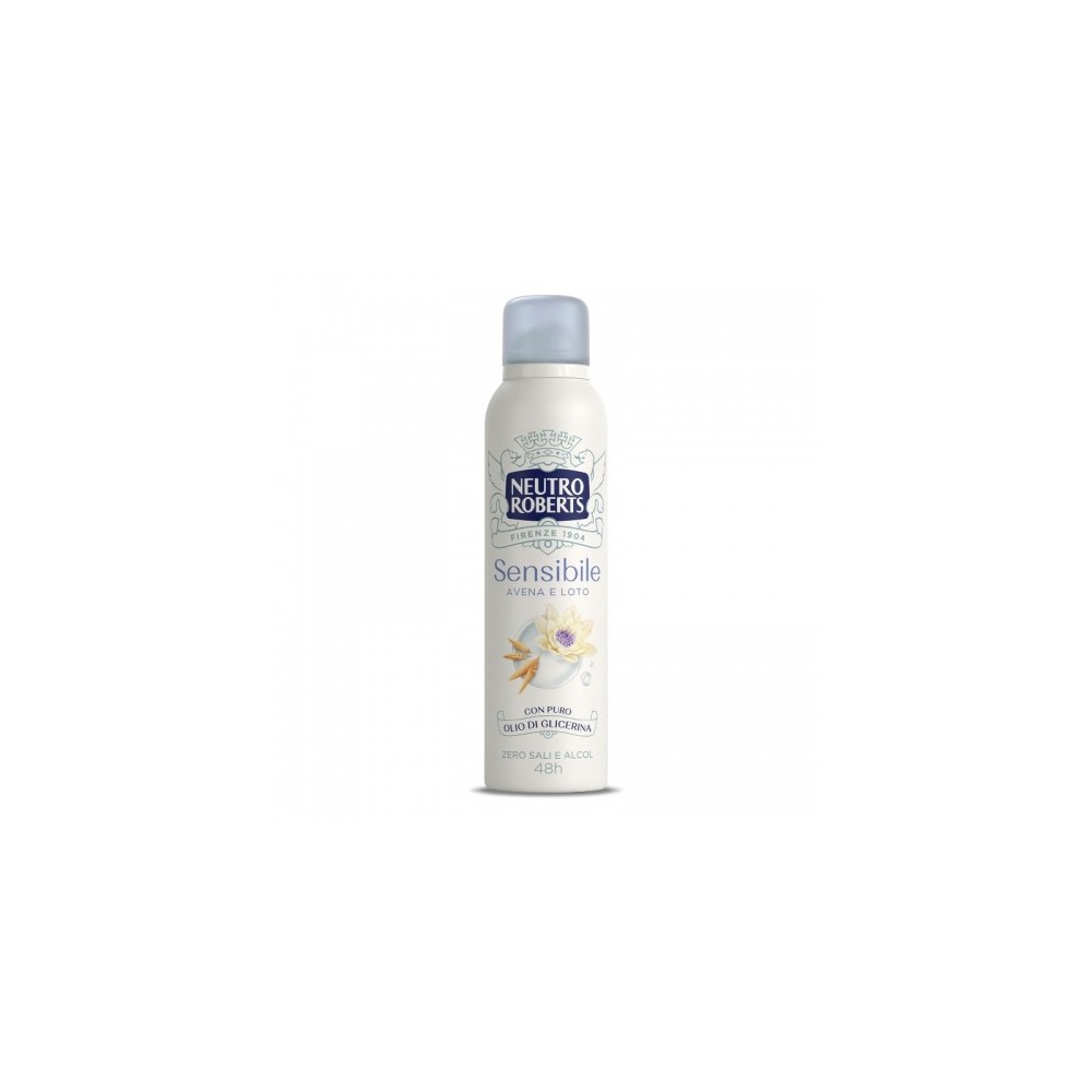 Neutro Roberts Sensibile Avena E Loto Deodorante Spray 150 Ml 